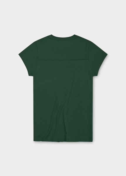 T-Shirt "Edelweiß Sommerfrische" - dunkelgrün (Damen)