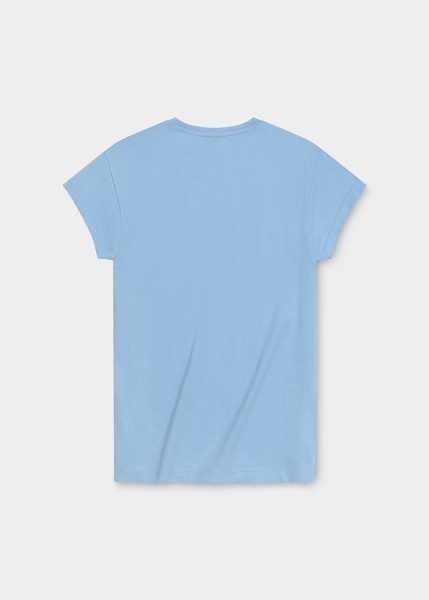 T-Shirt "Peanuts: I mog di" - hellblau