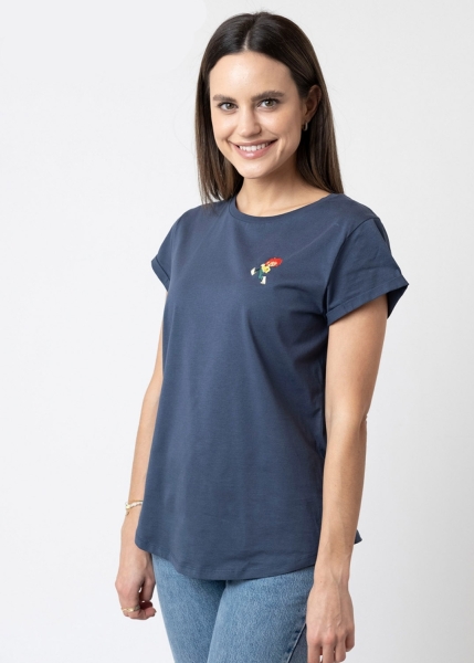T-Shirt "Pumuckl" - dunkelblau, Damen, v2