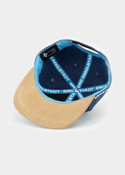 Cap "ERC Ingolstadt" - dunkelblau (Snapback)