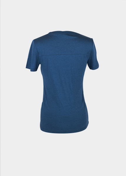 T-Shirt "Edelweiß Sommerfrische" - dunkelpetrol (Damen)