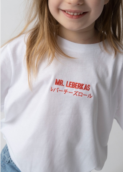 T-Shirt "Bavarian Fastfood" - weiß (Kinder)