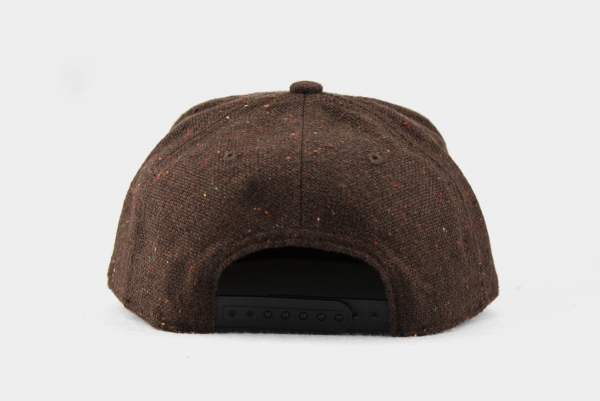 "Edelweiß Flanell" - braun (Snapback)