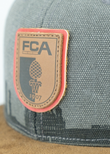 "FC Augsburg" - dunkelgrau (Snapback)
