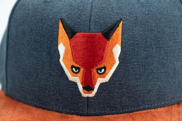 "Waldfuchs" - dunkelgrau (Snapback)