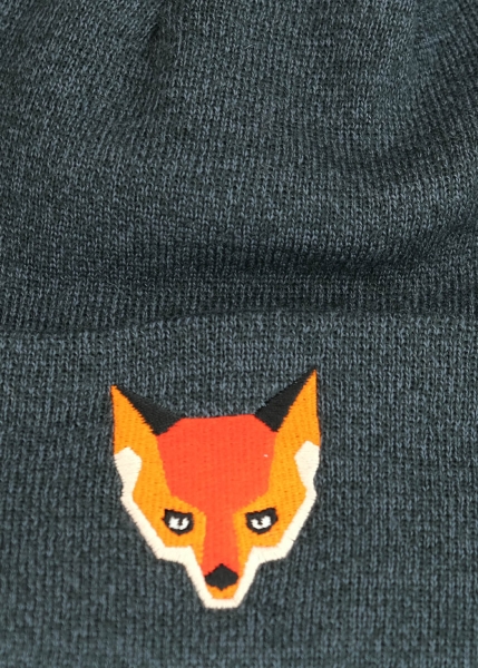 "Haum: Fuchs" - dunkelgrau