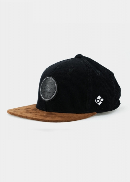"Alpinum Gamskresse" - schwarz (Strapback)