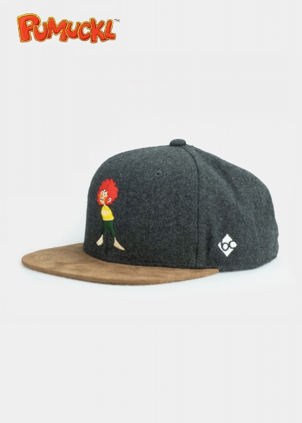 "Grantig by nature" - dunkelgrau (Snapback)