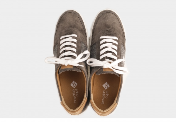 Sneaker "Edelweiß" - dunkelgrau