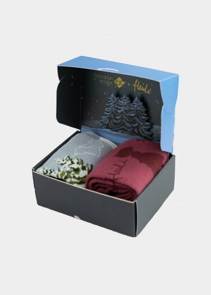 2er Socks box "Heidi"