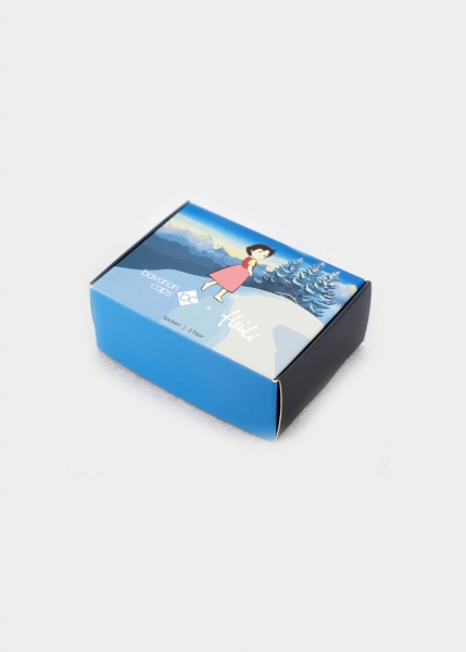 2er Socks box "Heidi"