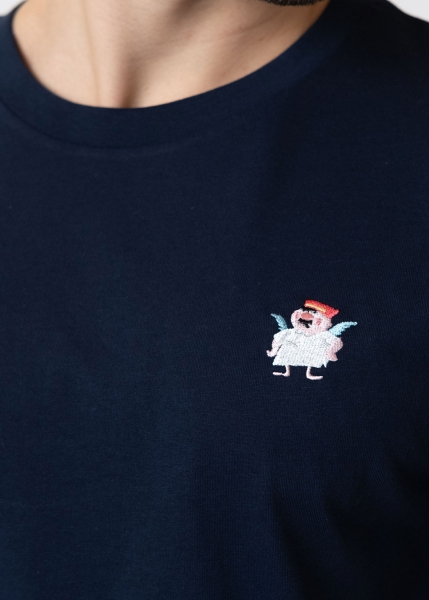 T-Shirt "Aloisius" - dunkelblau