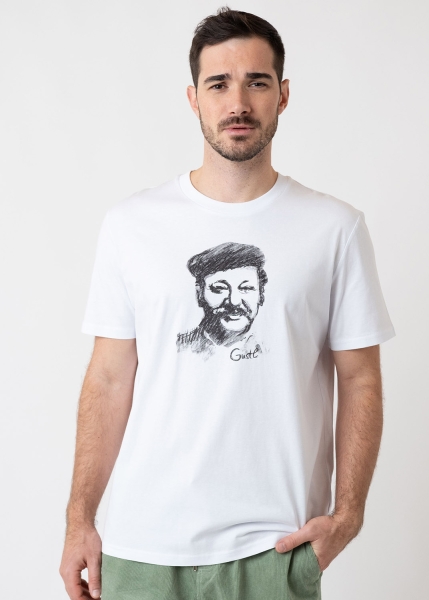 T-Shirt "Gustl" - weiß