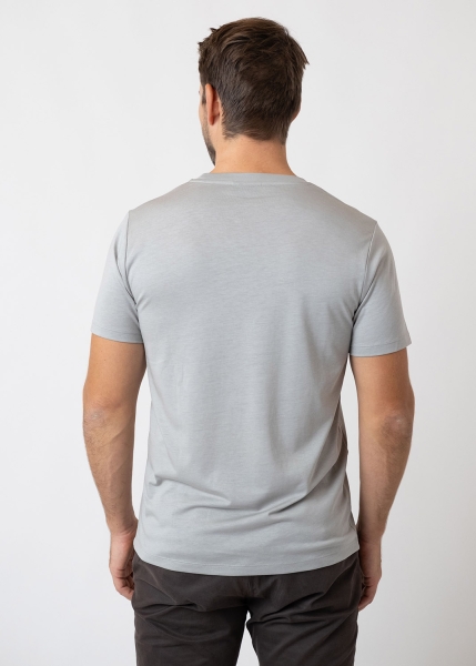 T-Shirt "Edelweiß Sommerfrische" - grau
