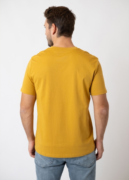 T-Shirt "Expresslieferdienst" - ocker