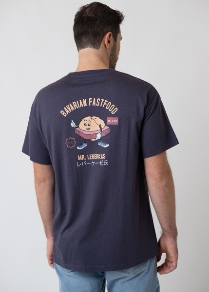 T-Shirt "Mr. Leberkas" - anthrazit