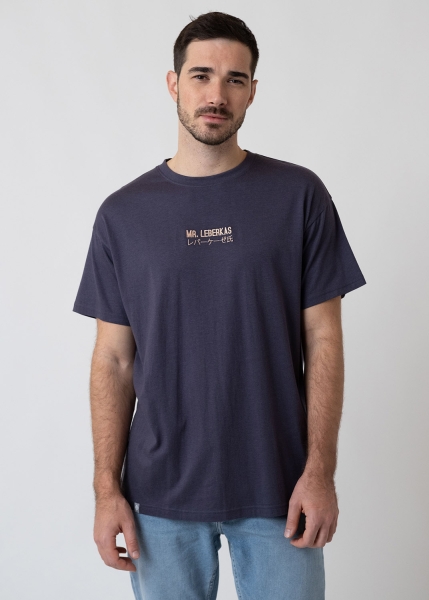 T-Shirt "Mr. Leberkas" - anthrazit