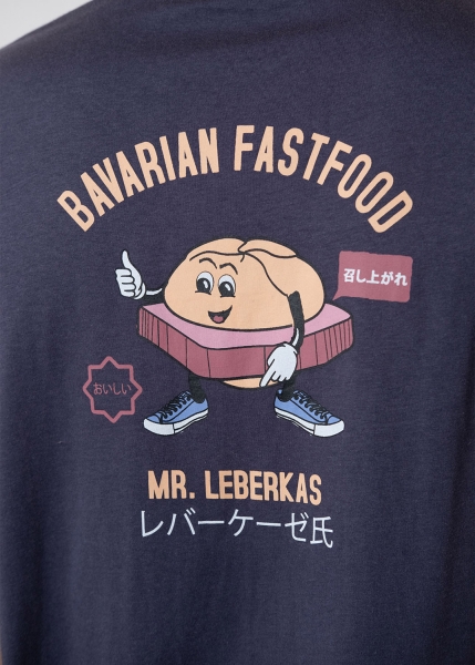 T-Shirt "Mr. Leberkas" - anthrazit