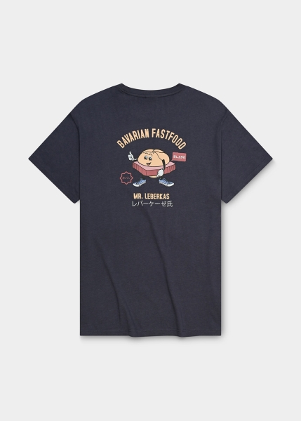 T-Shirt "Mr. Leberkas" - anthrazit