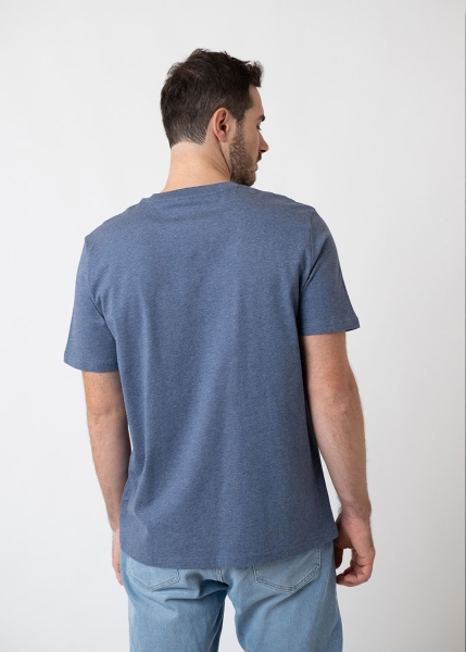 T-Shirt "Stenz" - dunkelblau