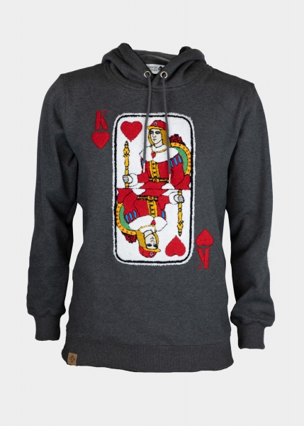 Hoodie "Max" - dunkelgrau