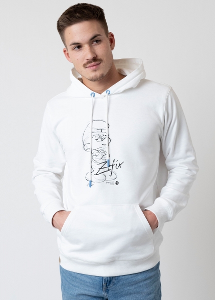 Hoodie "Muffi, Zefix" - weiß