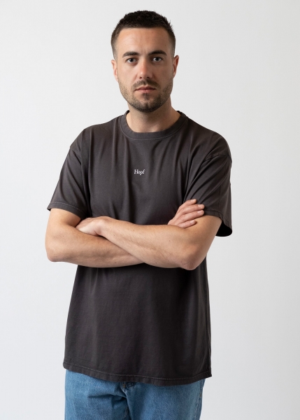 Retro-Shirt "Hopf" - schwarzgrau