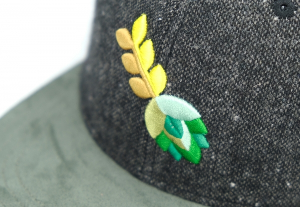 "Hopfen-Amore" - dunkelgrau (Snapback)
