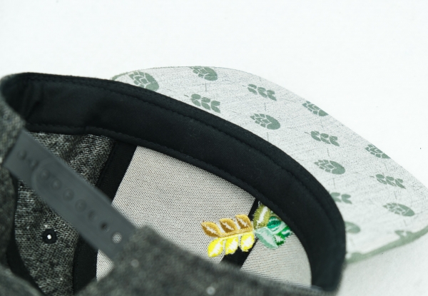 "Hopfen-Amore" - dunkelgrau (Snapback)