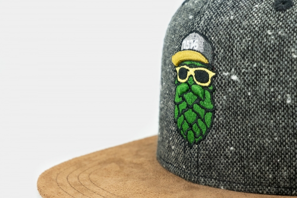 "Hopfinator" - dunkelgrau (Snapback)
