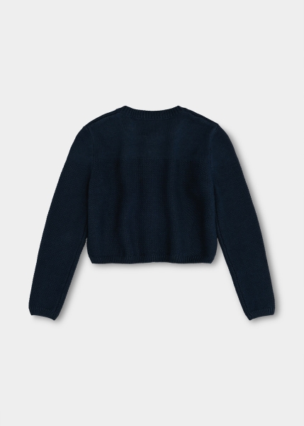 Strickjackerl "Ida" - dunkelblau
