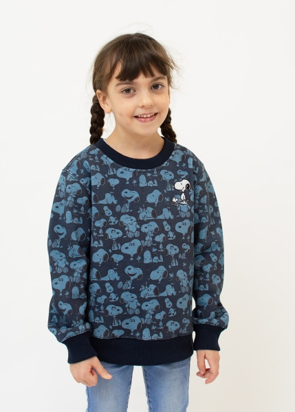 Sweater "Peanuts" - dunkelblau (Kinder)