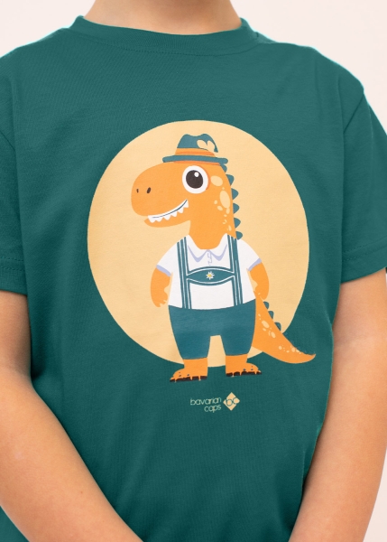 T-Shirt "Bavarosaurus" - grün (Kinder)