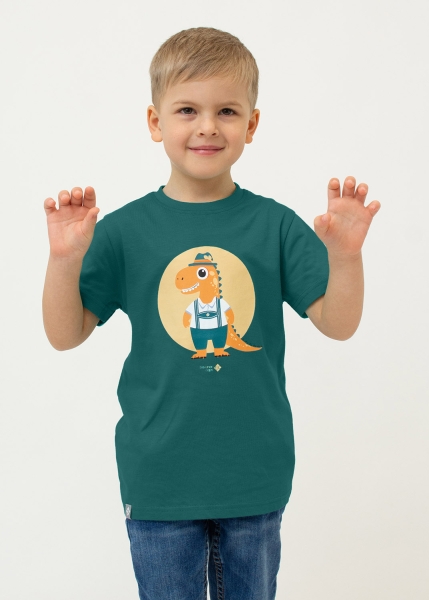 T-Shirt "Bavarosaurus" - grün (Kinder)