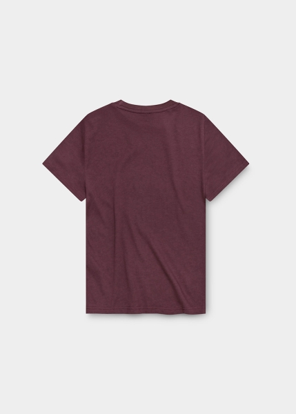 T-Shirt "Peanuts: Kuschelalarm" - dunkelrot