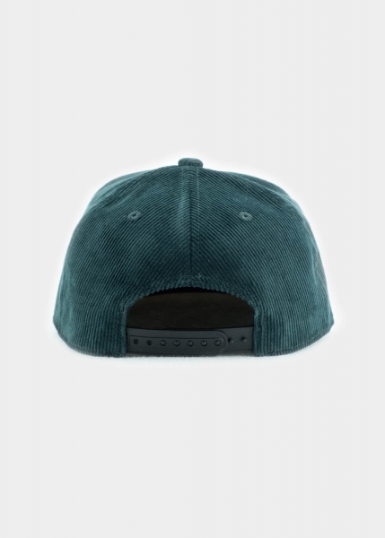 "Edelweiß Kord" - tannengrün (Snapback)