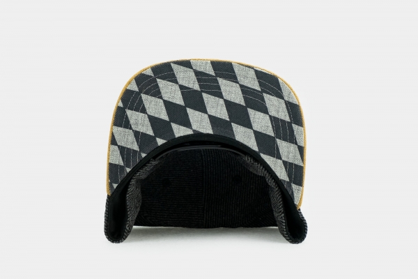 "Kreizweis Altbayern" - dunkelgrau (Snapback)