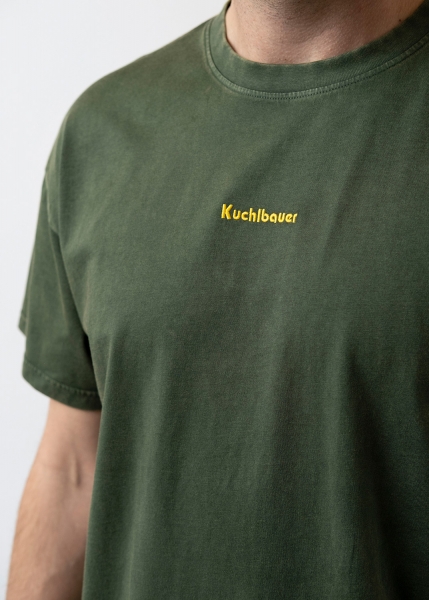Retro-Shirt "Kuchlbauer" - dunkelgrün