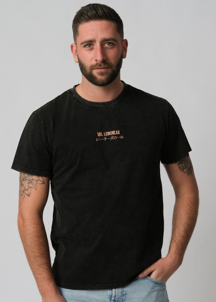 T-Shirt "Bavarian Fastfood" - schwarz