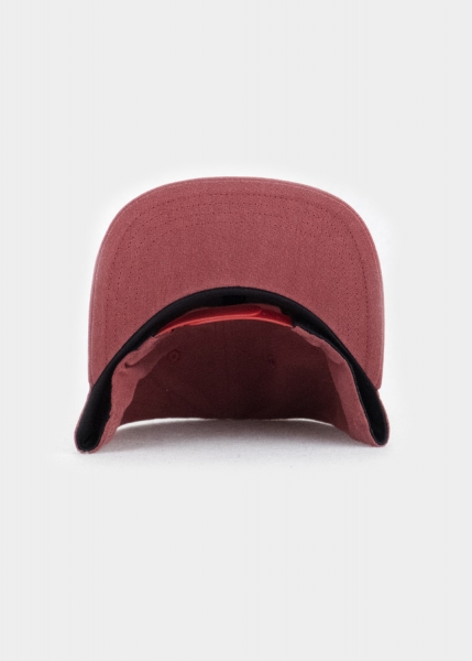 "Edelweiß Leinen" - karminrot (Snapback)