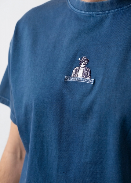 Retro-Shirt "Maxlrainer" - dunkelblau