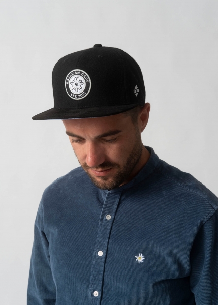 "Anno 2015" - Flanellschwarz (Snapback)