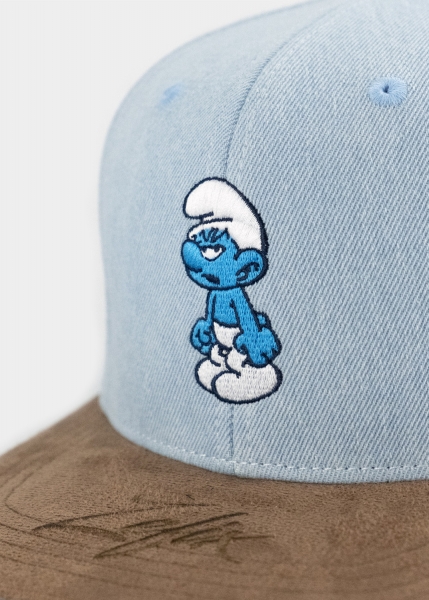 Cap "Muffi, Zefix" - hellblau (Snapback)