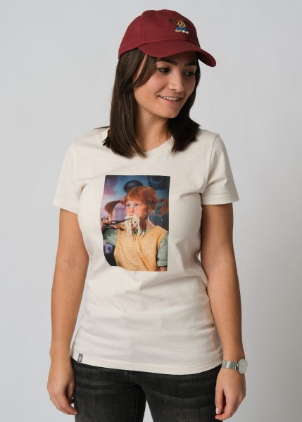 T-Shirt "Nudelparty" - altweiß