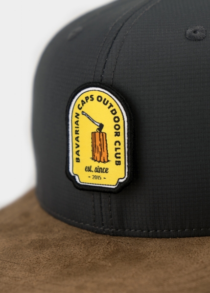 "BC Outdoor Club" - dunkelgrau (Snapback)