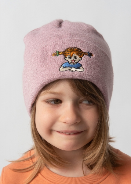 Stickhaum "Pippi Langstrumpf" - rosa (Kinder)