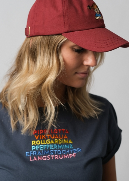 T-Shirt "Pippilotta Viktualia" - dunkelblau