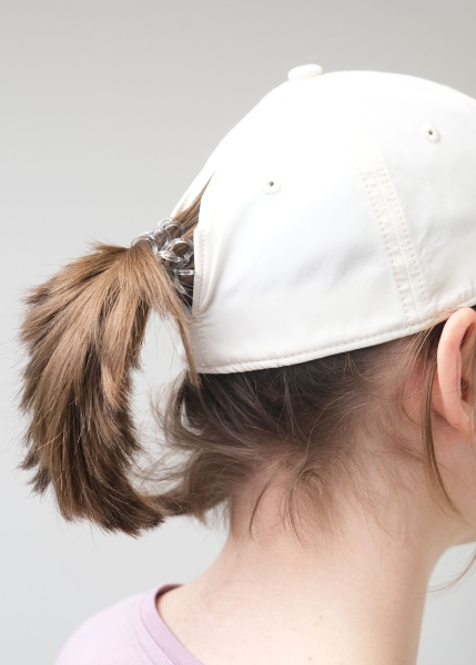 Cap "Edelweiß Ponytail" - natur