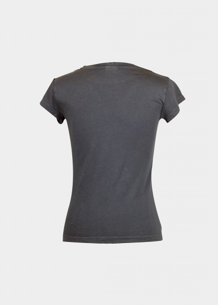 T-Shirt "Pumuckl Blume" - graphit (Damen)