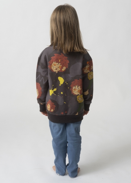 Sweater "Pumuckl Malt" - dunkelblau, Kinder